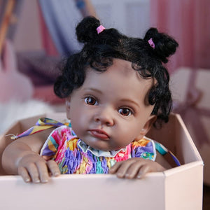 Rebornova Lifelike Reborn Baby Dolls 22.8 Inch Soft Body Realistic Girl Doll Birthday Gift Set